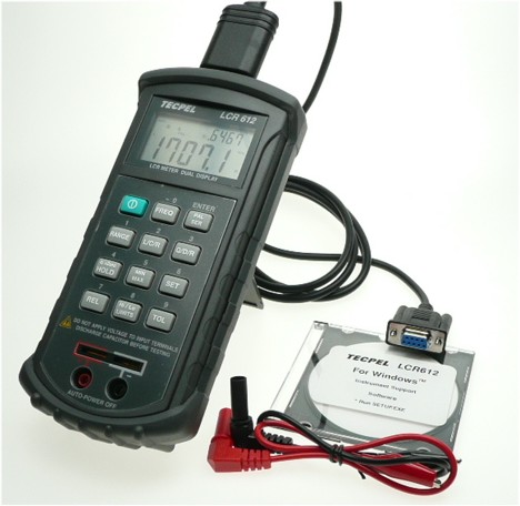 Handheld LCR Meter 20000 Counts dual display, auto ranging