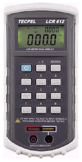 LCR Meter lcr-612 Tecpel 