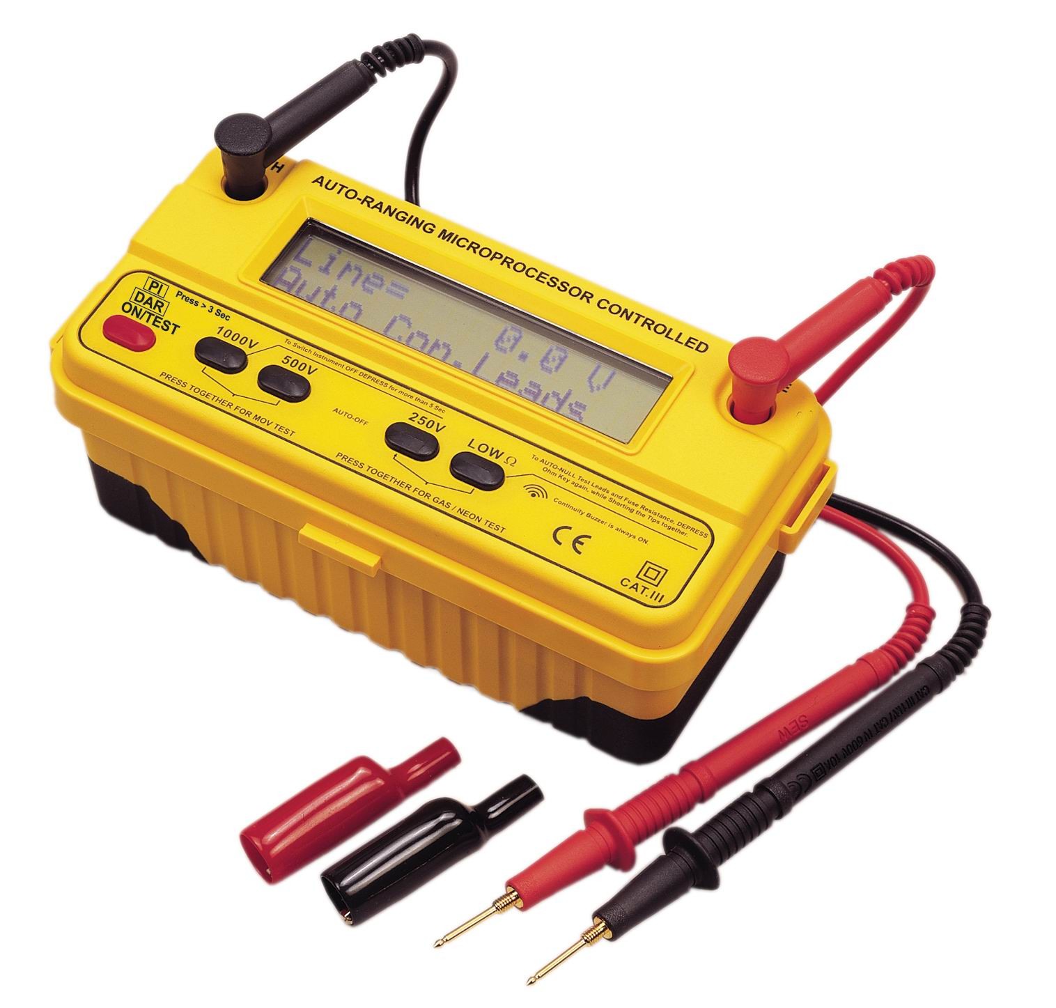 Digital Multifunction and Insulation Continuity-Voltage Tester dim-572