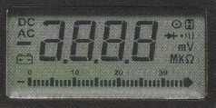 LCD display of dmm-113b