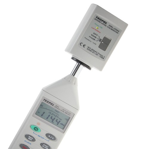 SOUND LEVEL METER AND CALIBRATOR