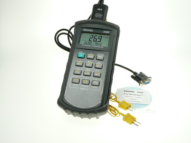 K/J/T/E/R/S/N Type Dul Input Thermometer 