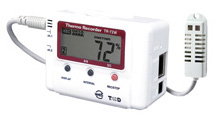 web temperature and humidity data logger