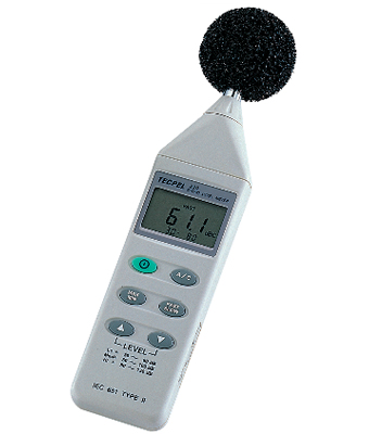 sound level meter, dB meter, noise meter