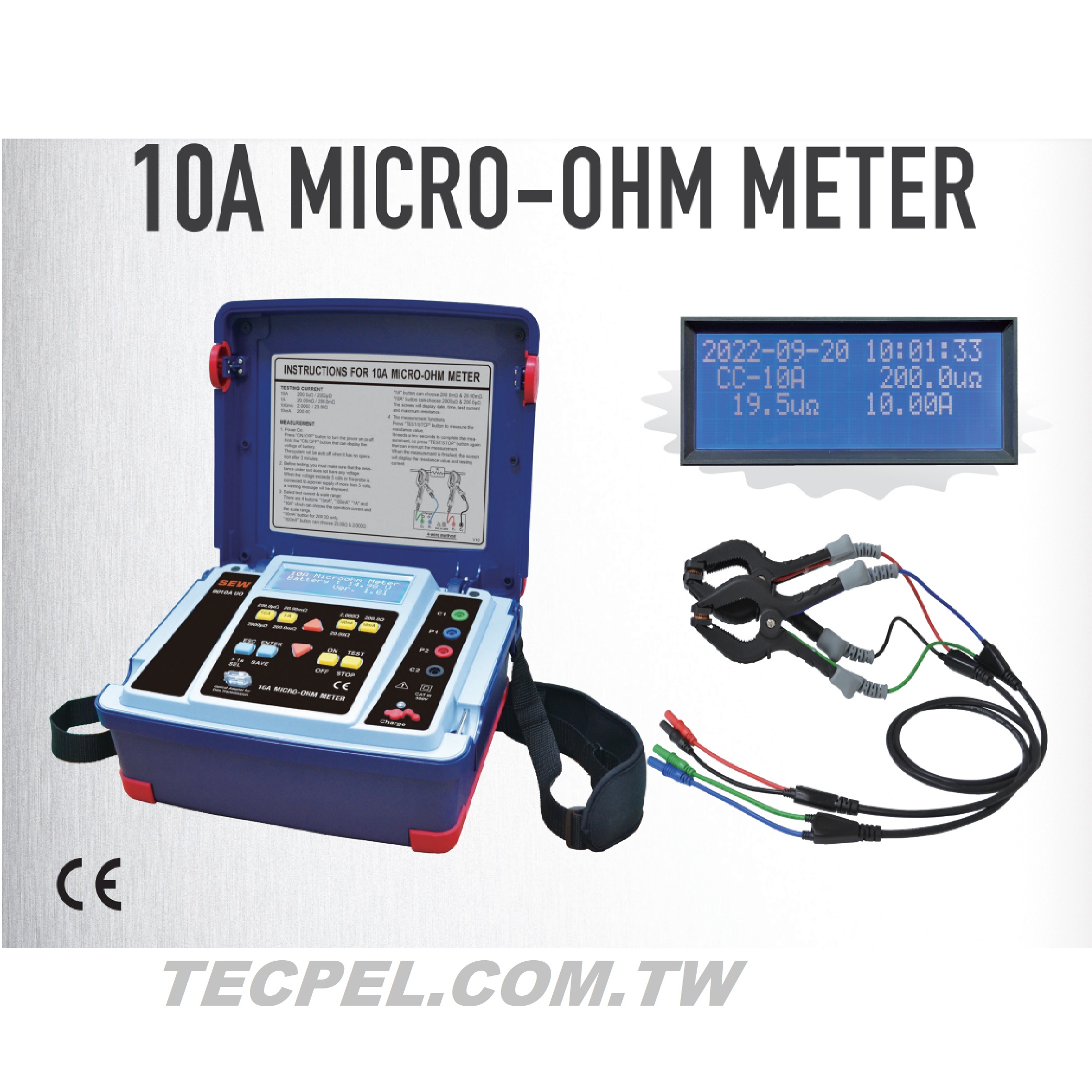 MO-9010A 10A Micro-Ohm Meter MO-9010-m1