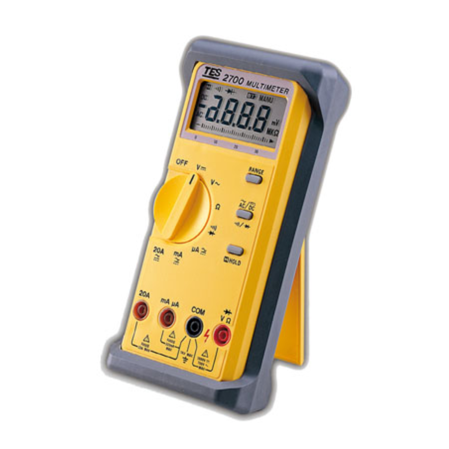 TES-2700 Automatic Range Digital Multimeter TES-2700