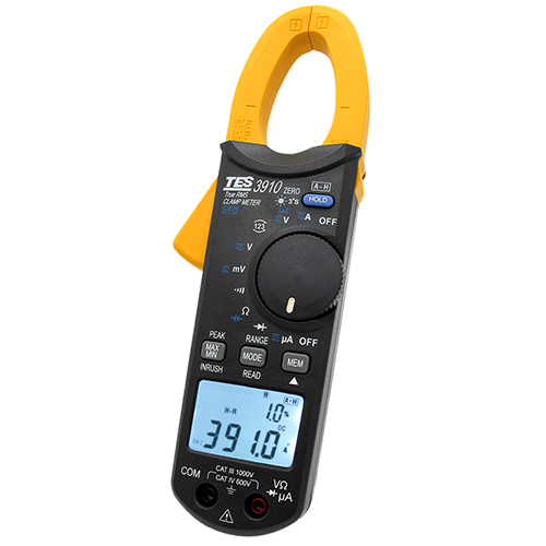 TES-3910 True RMS AC/DC Clamp Meter TES-3910_1