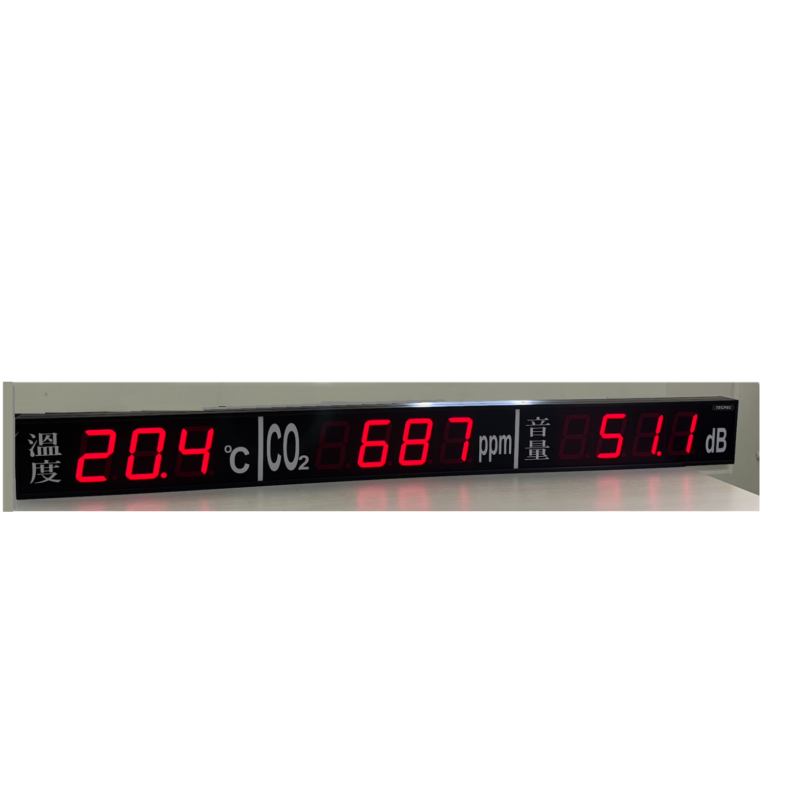 TRH-3310CS2 Temperature Noise CO2 Display Board TRH-3310CS2